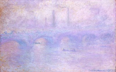 Waterloo Bridge. Effect of Fog by Claude Monet